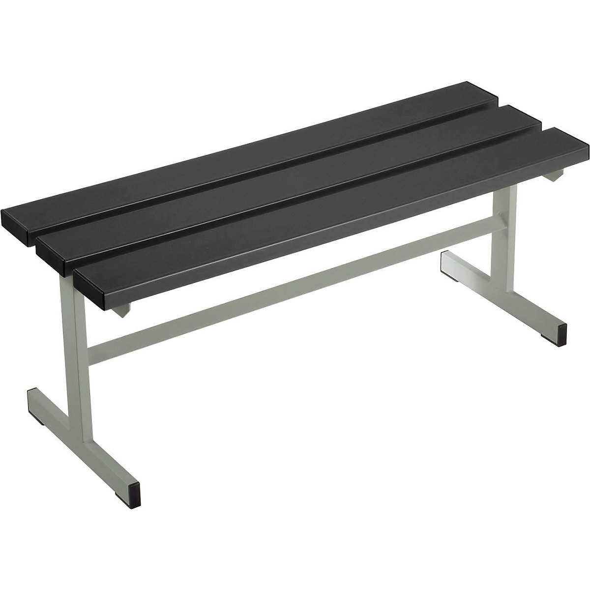 Changing room bench, single sided - Wolf
