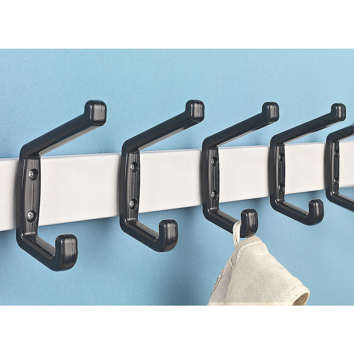 Coat rail – eurokraft basic (Product illustration 3)-2