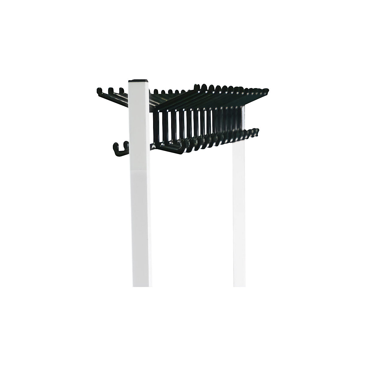 Mobile coat stand – eurokraft basic (Product illustration 10)-9