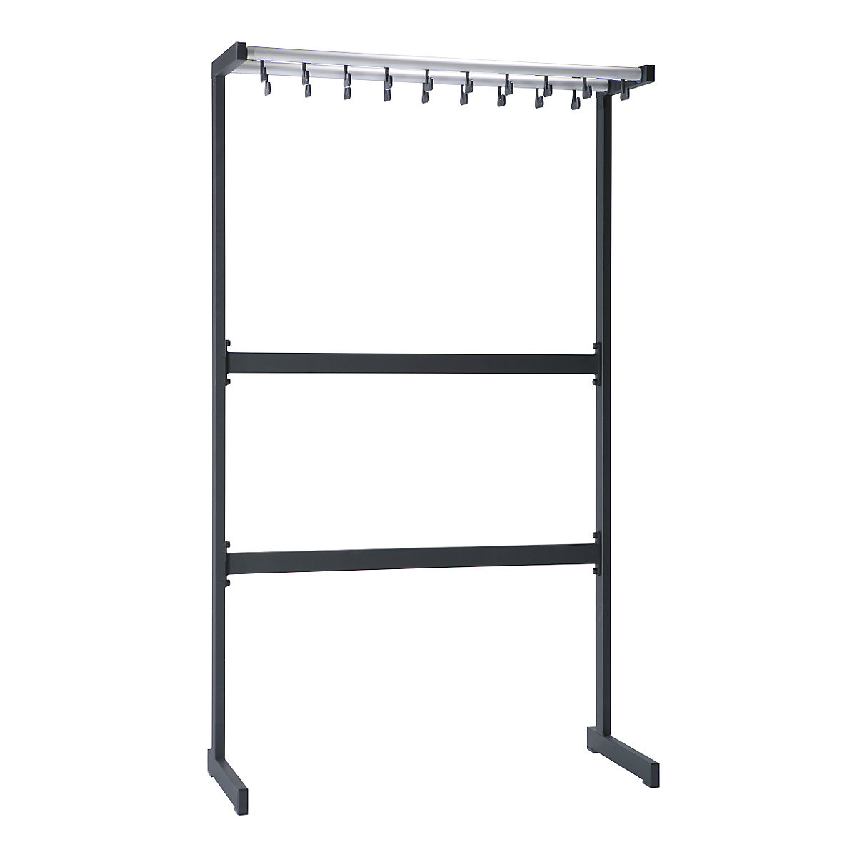 Single sided coat rail - eurokraft pro