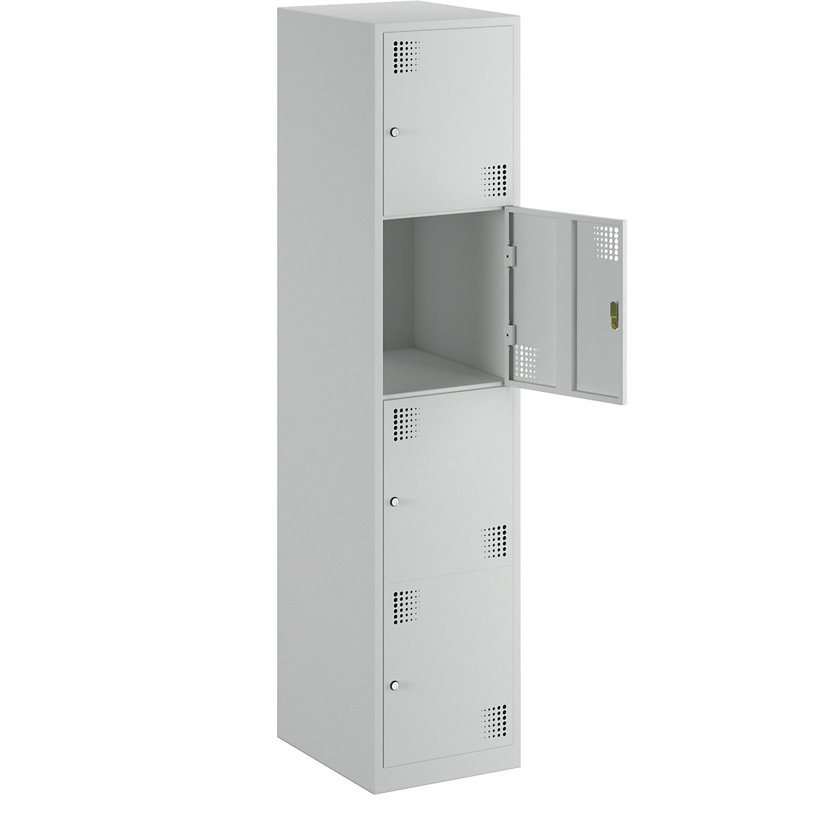 4-fold compartment locker Alvina – eurokraft basic