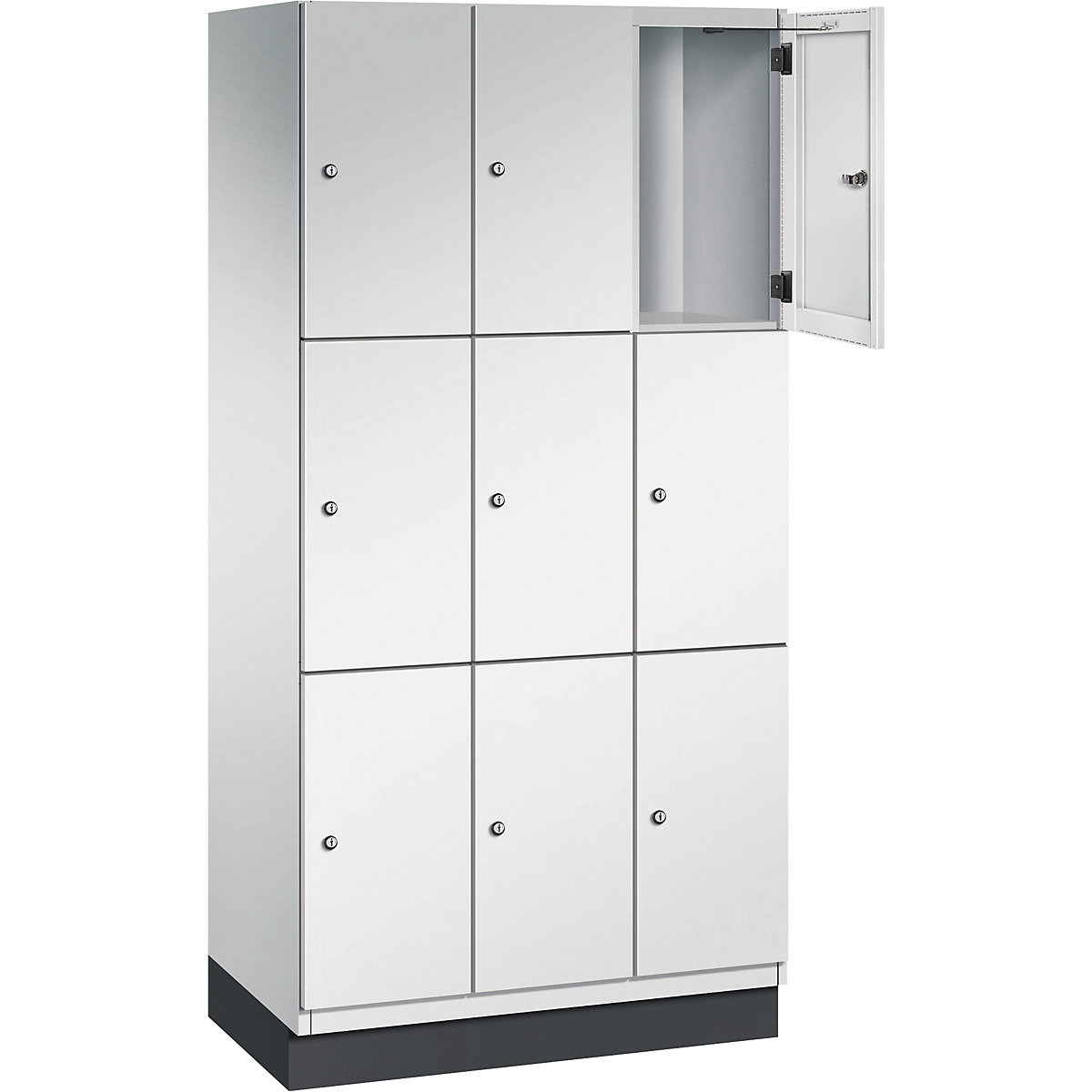 Cambio 3-fold compartment locker - C+P