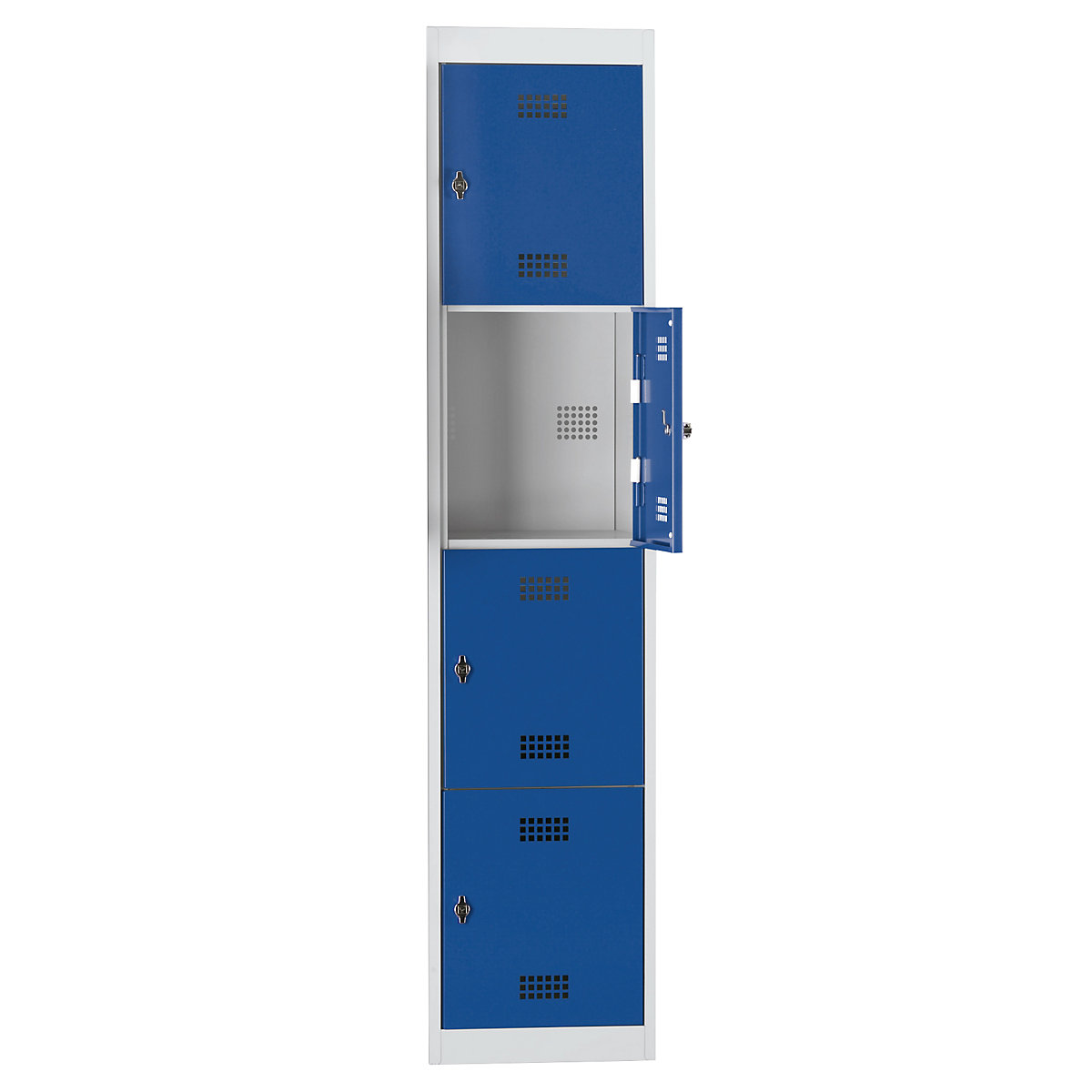 Hamburg 4-fold compartment locker – Wolf
