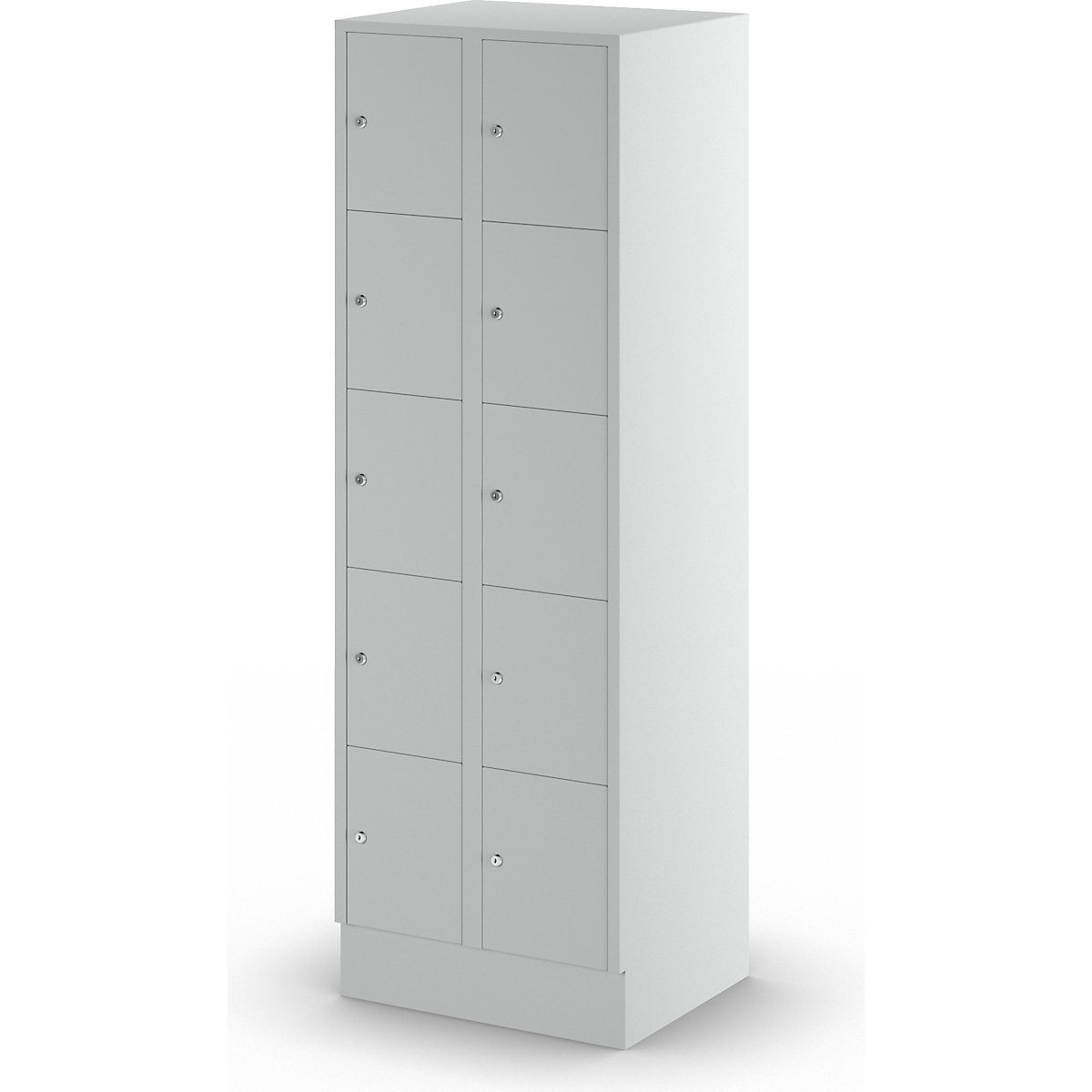 München 5-fold compartment locker – Wolf (Product illustration 4)-3
