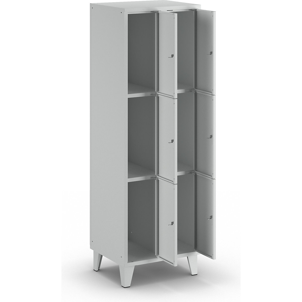 Munich 3-fold compartment locker - Wolf