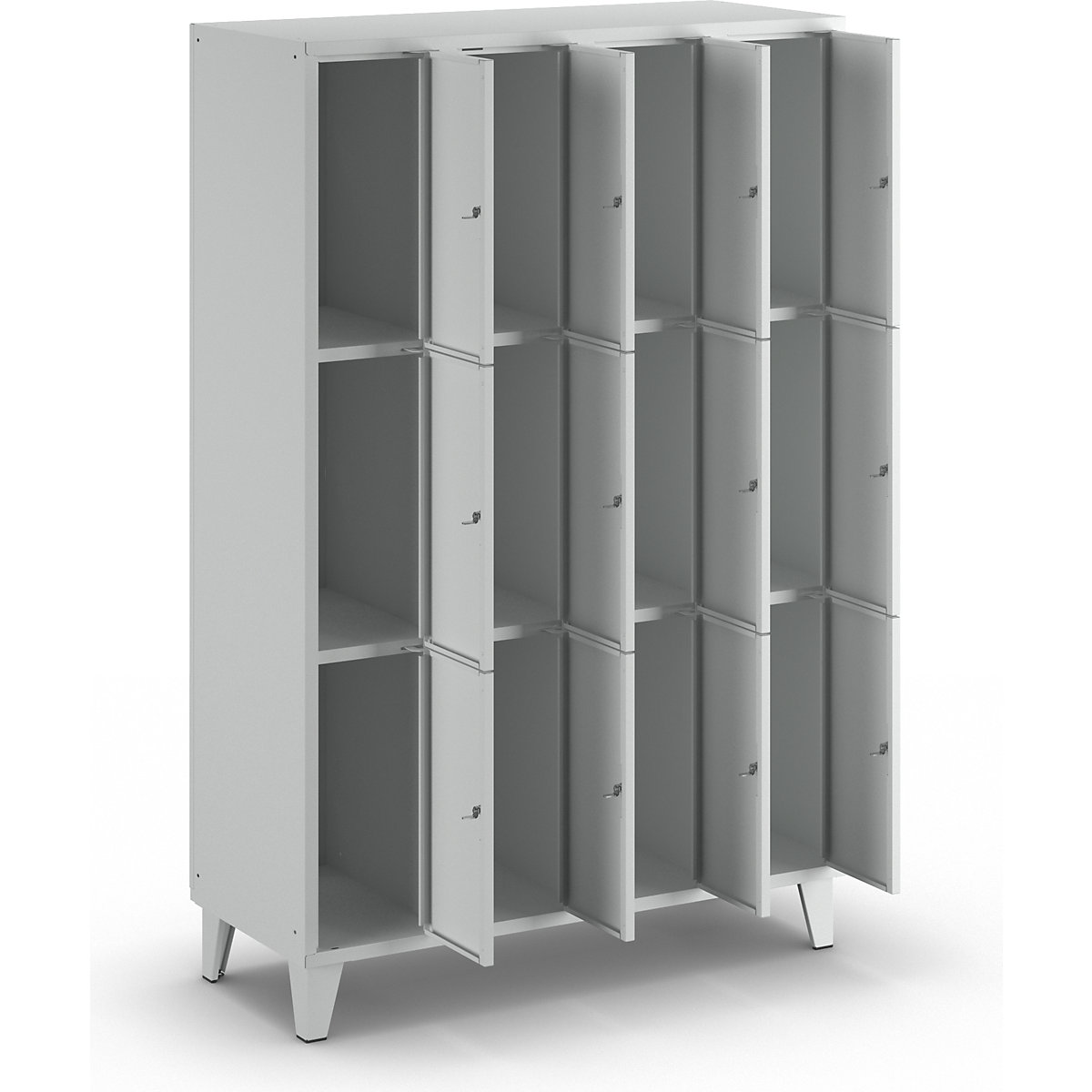 Munich 3-fold compartment locker - Wolf