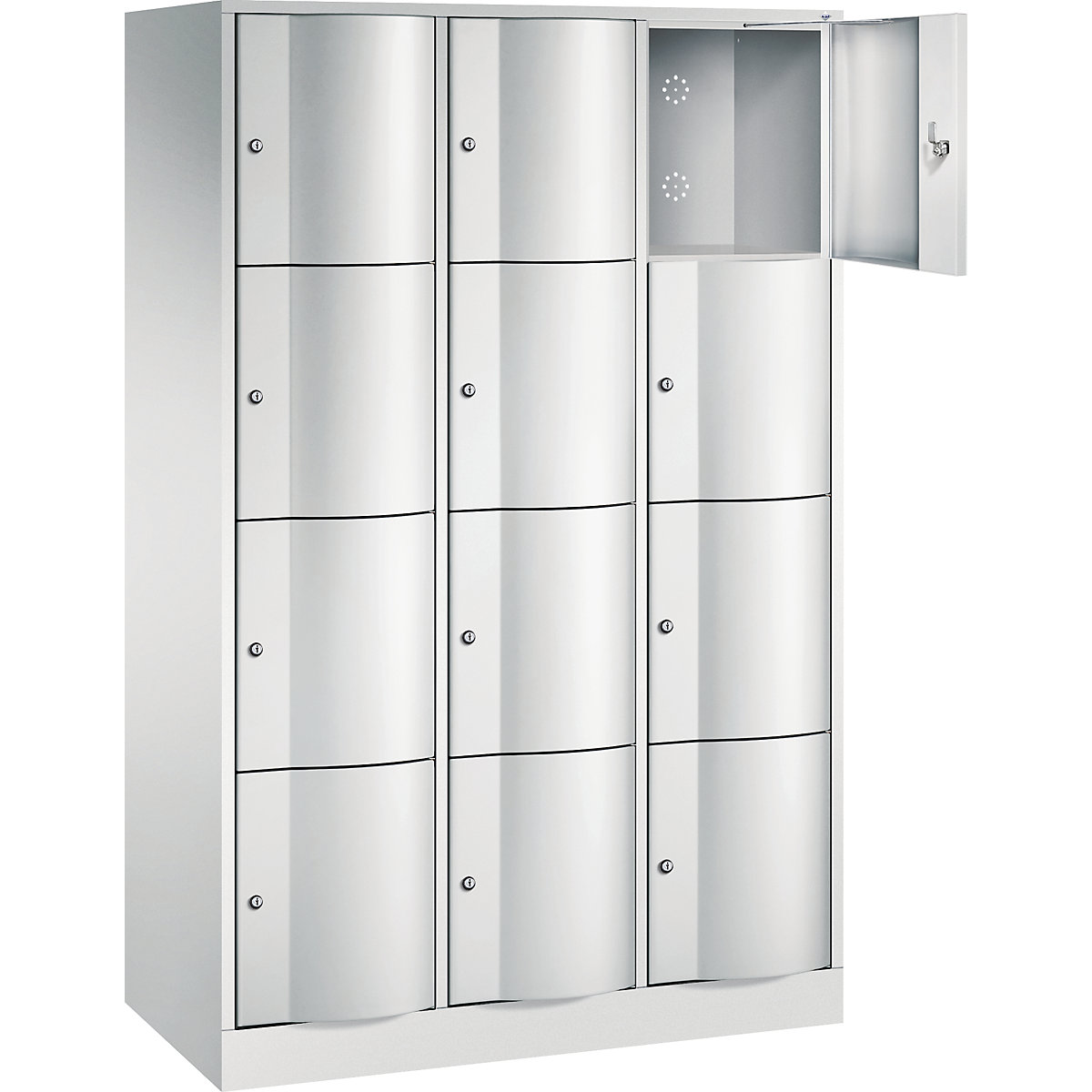 Resisto 4-fold compartment locker - C+P