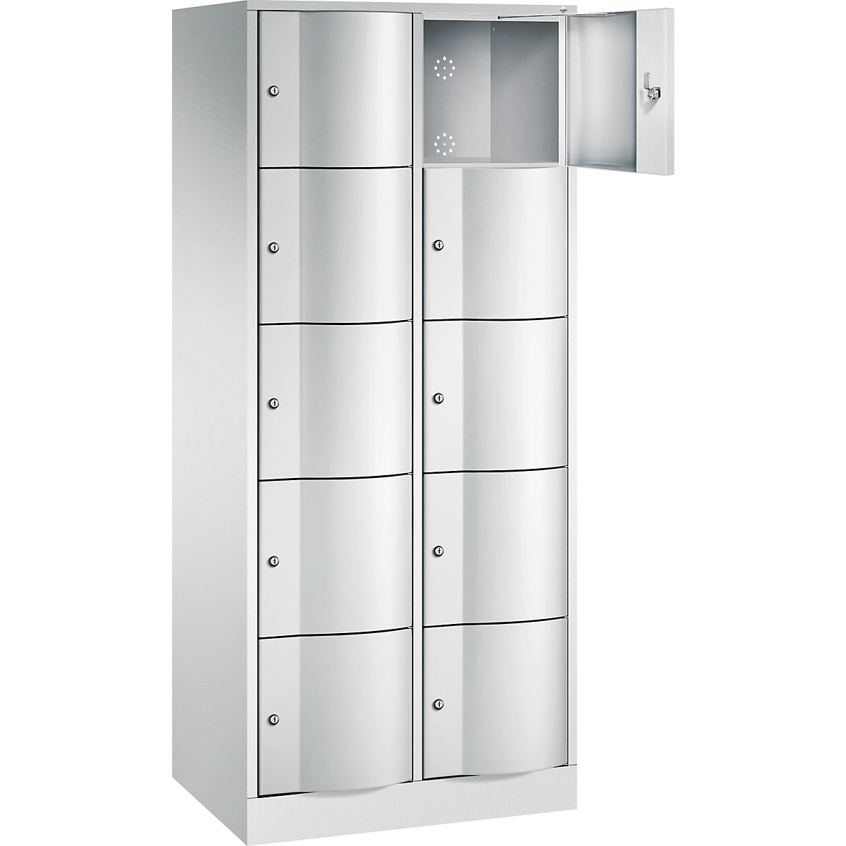Resisto 5-fold compartment locker - C+P