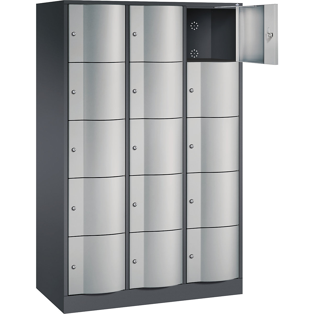 Resisto 5-fold compartment locker - C+P