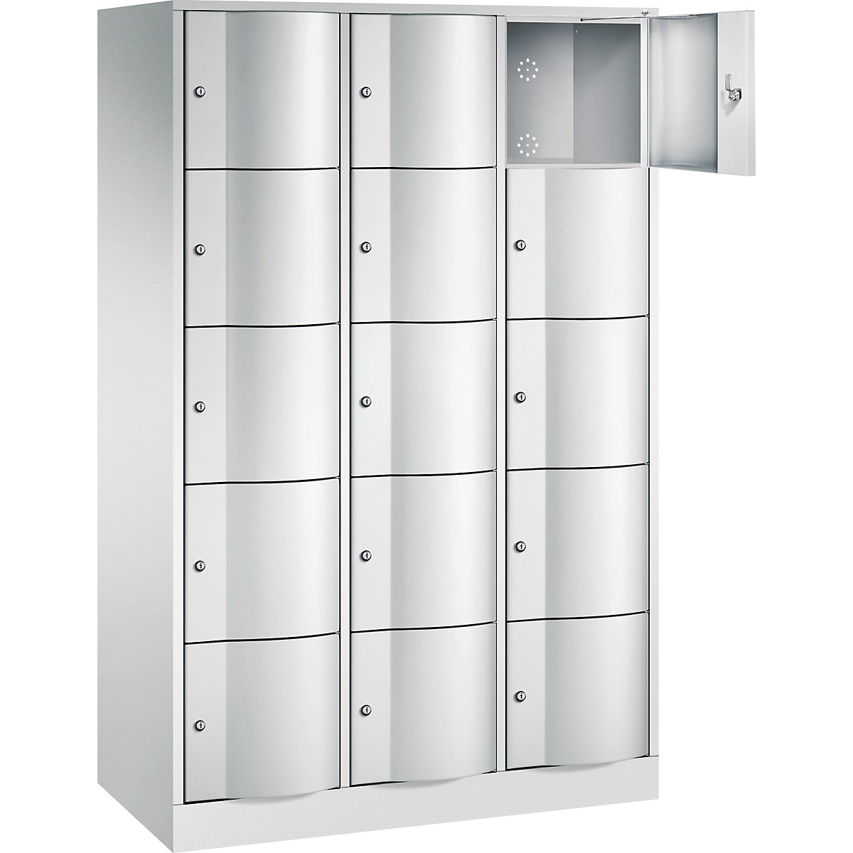 Resisto 5-fold compartment locker - C+P