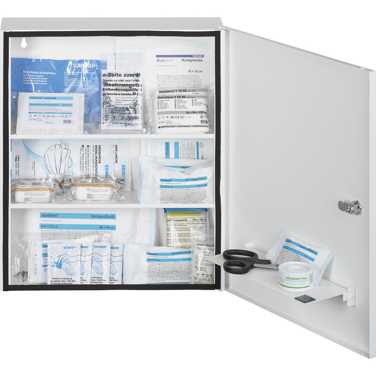 First aid cupboard, DIN 13157 – SÖHNGEN (Product illustration 4)-3