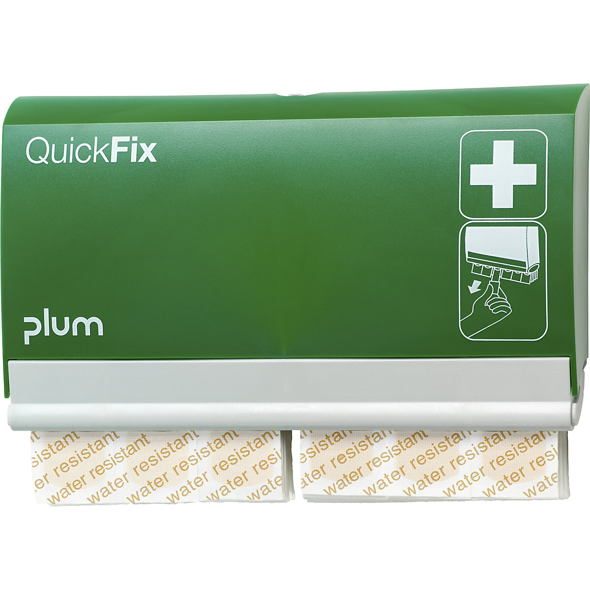 QuickFix plaster dispenser - plum