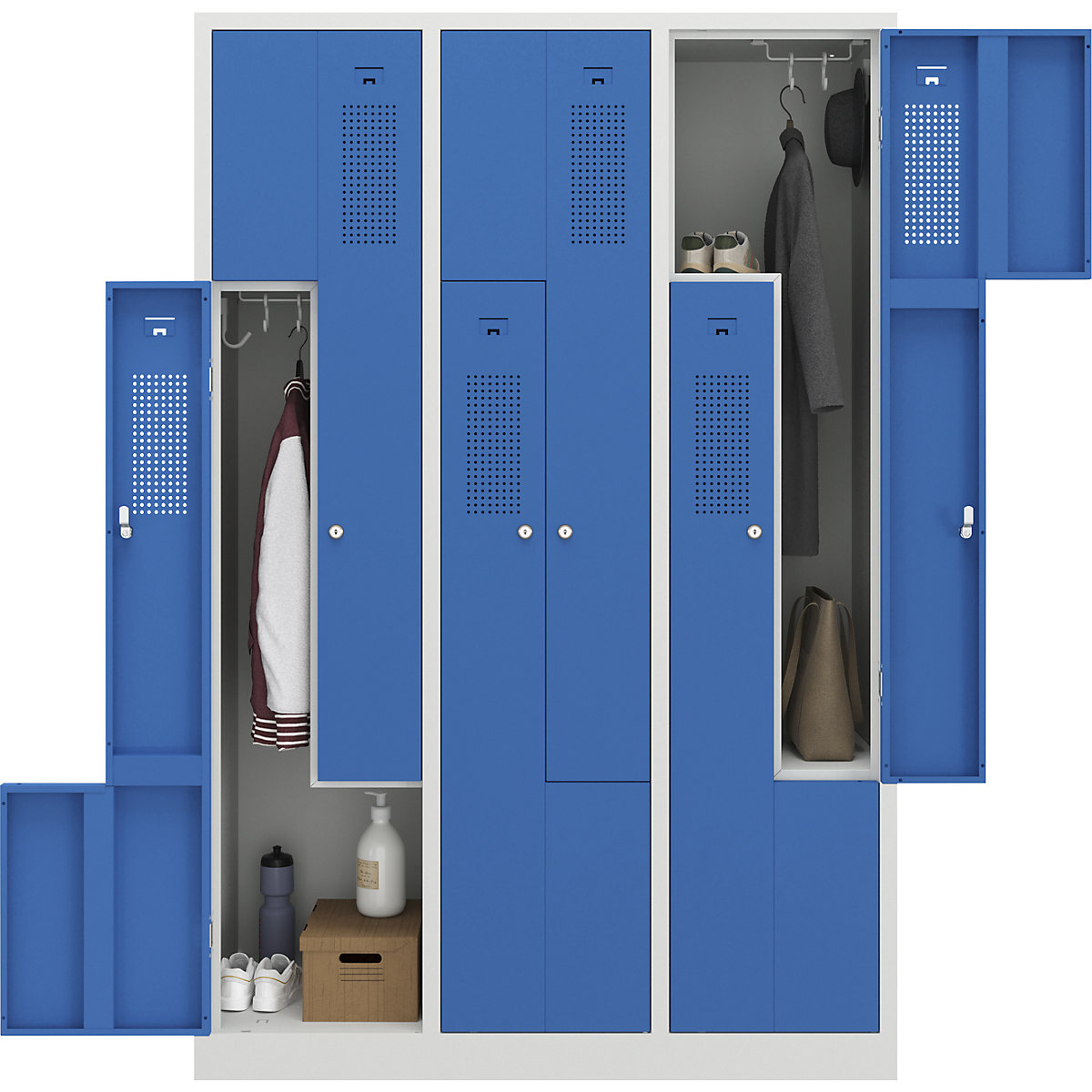 Amsterdam Z locker – eurokraft basic (Product illustration 63)-62