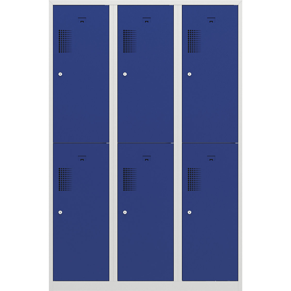 Amsterdam double deck clothes locker – eurokraft basic (Product illustration 6)-5