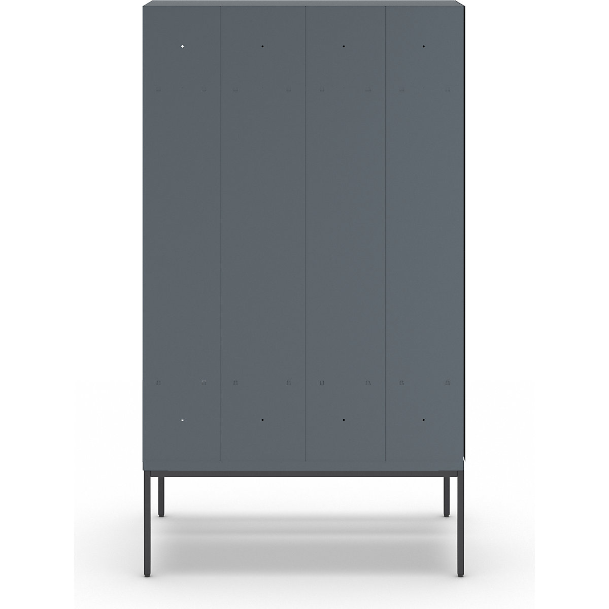 Berlin 1 bench seat clothes locker – Wolf (Product illustration 60)-59