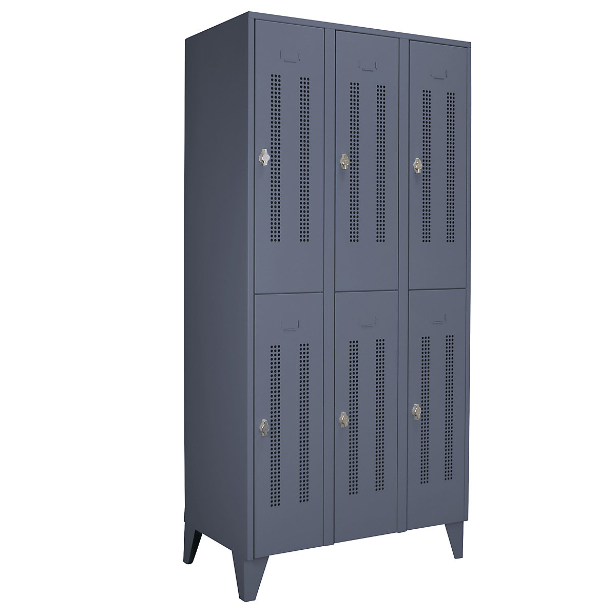 Berlin 1 double deck clothes locker - Wolf