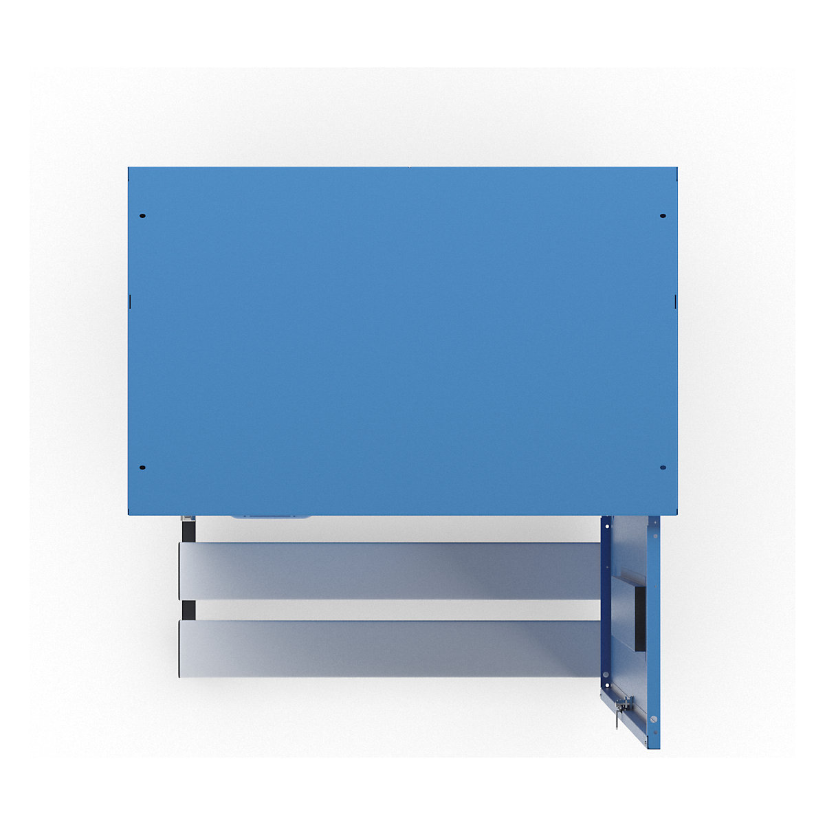 Berlin 2 bench seat clothes locker – Wolf (Product illustration 6)-5