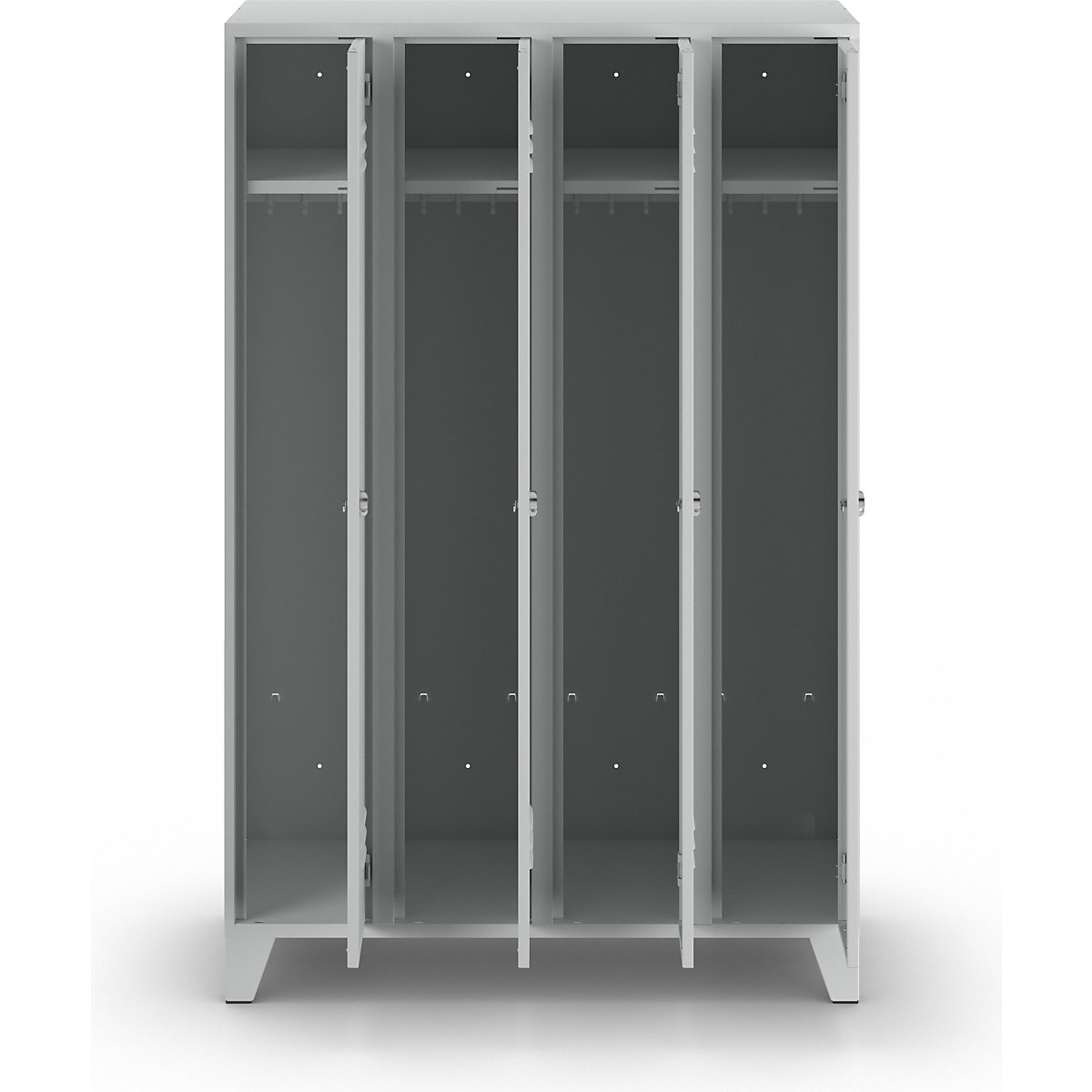 Berlin 2 clothes locker – Wolf (Product illustration 6)-5