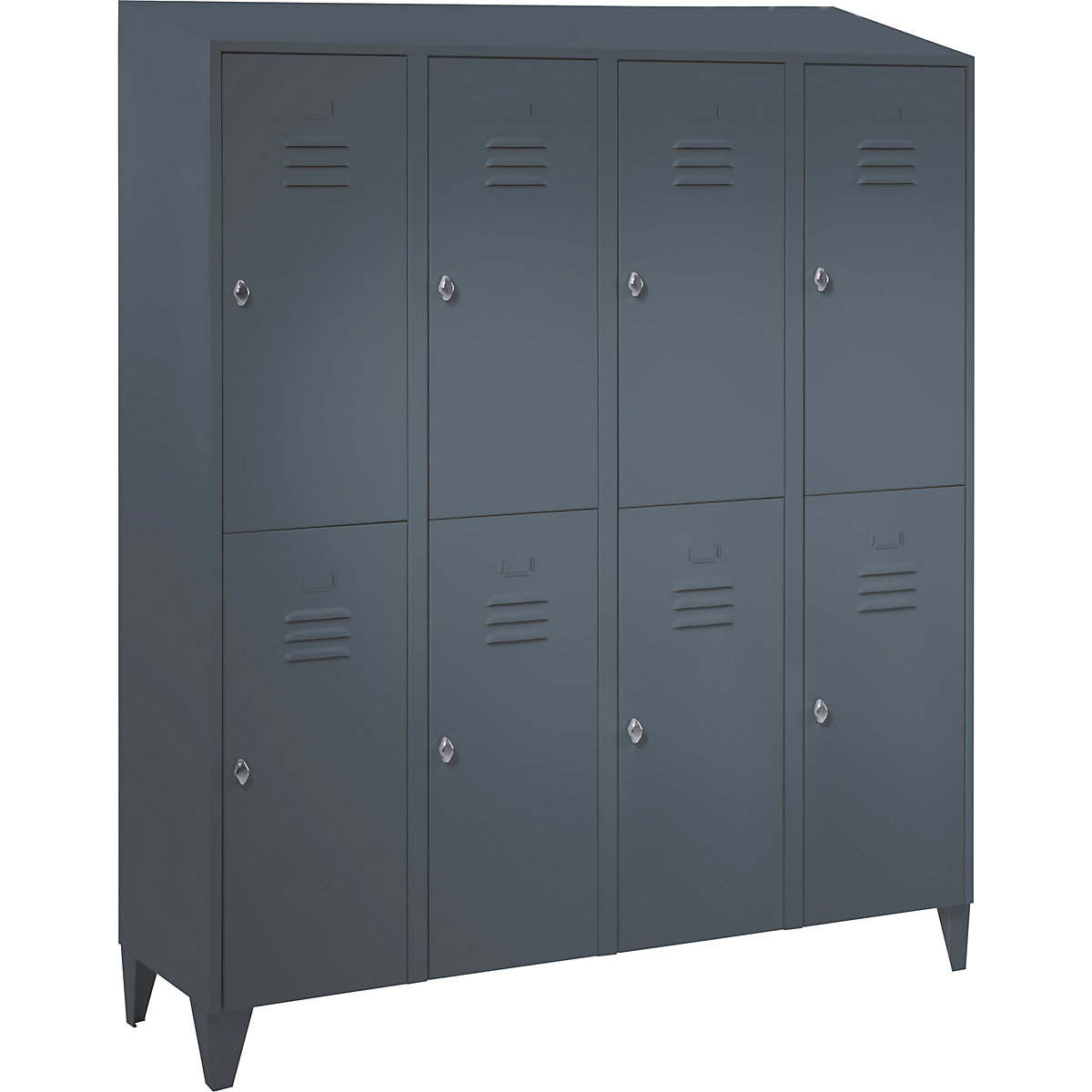 Berlin 2 double deck clothes locker - Wolf