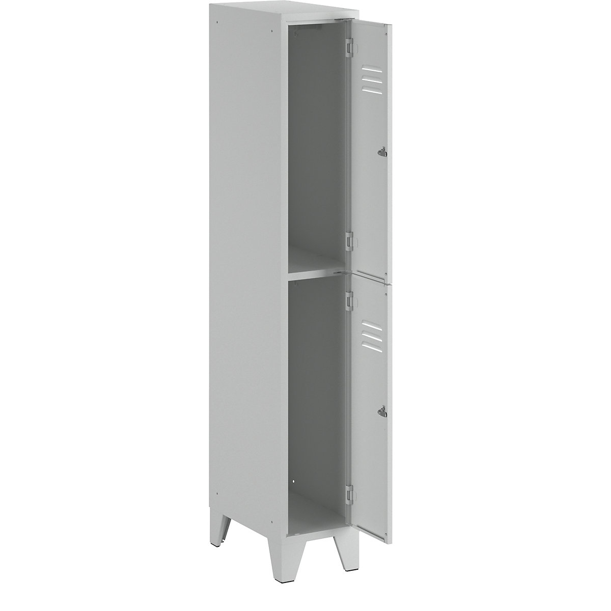 Berlin 2 double deck clothes locker - Wolf