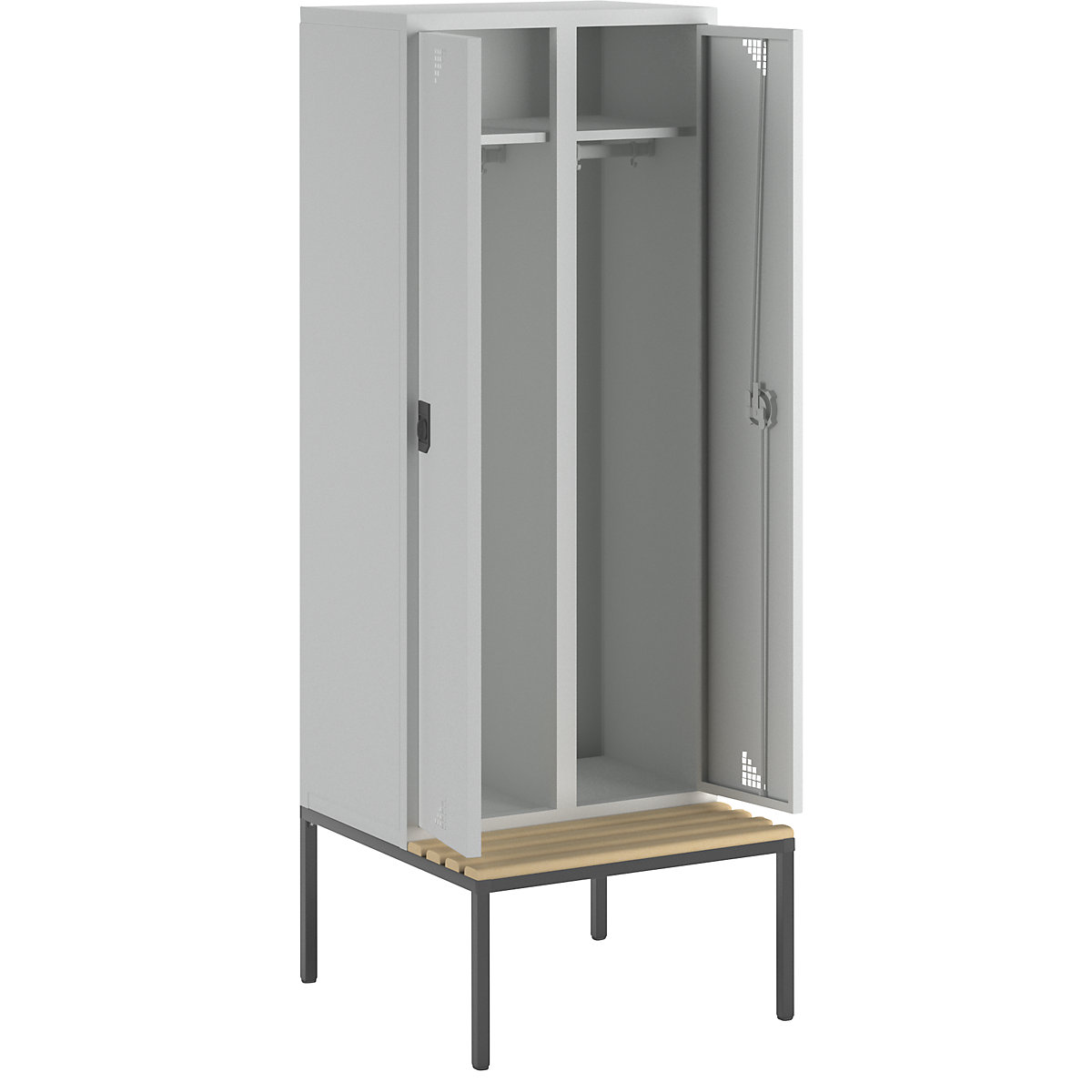Bremen bench seat clothes locker – eurokraft pro