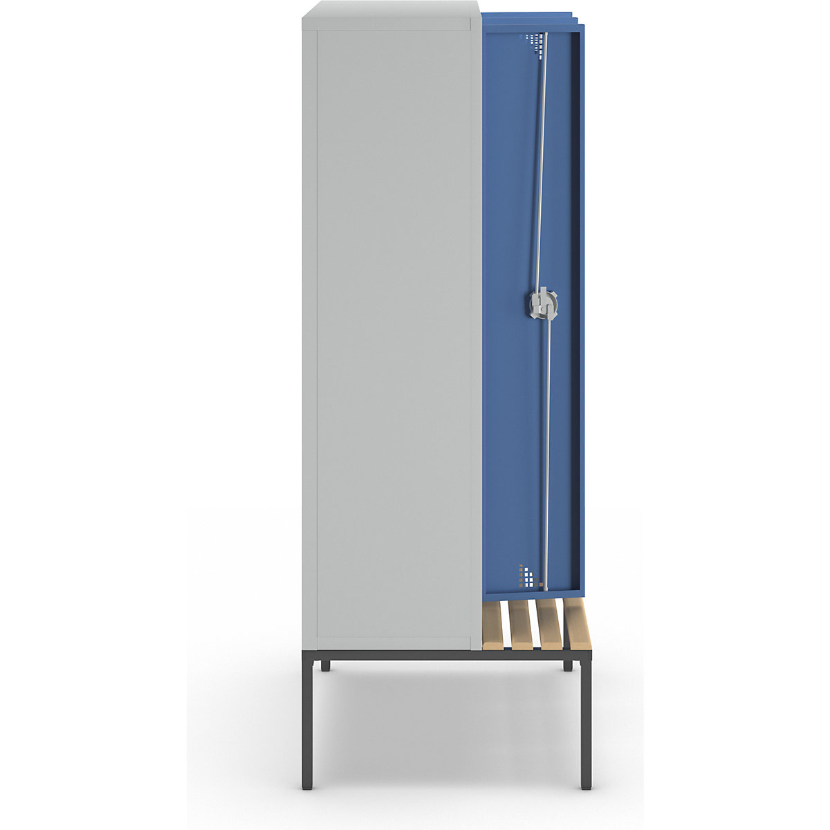 Bremen bench seat clothes locker – eurokraft pro (Product illustration 5)-4