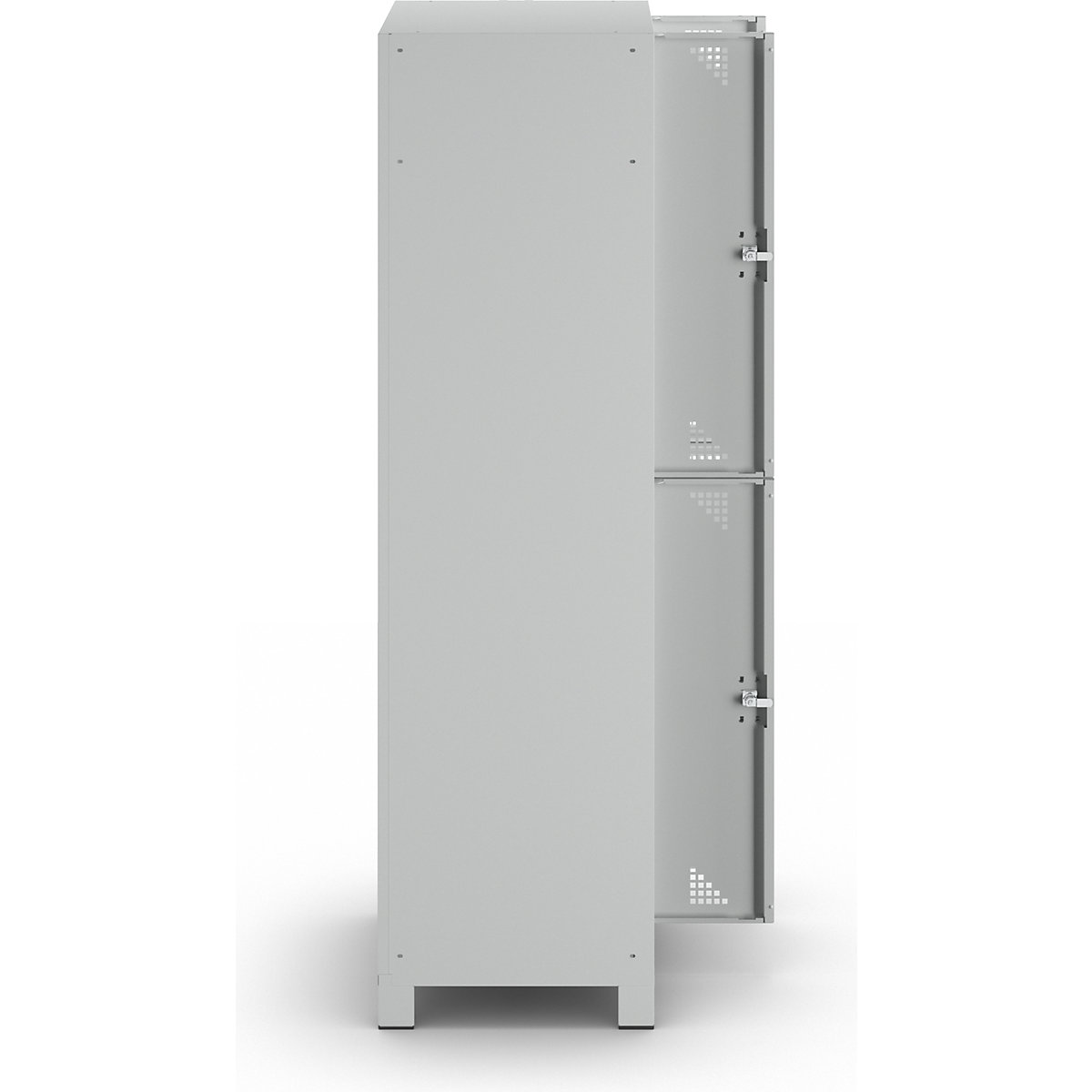 Bremen double deck clothes locker – eurokraft pro (Product illustration 5)-4