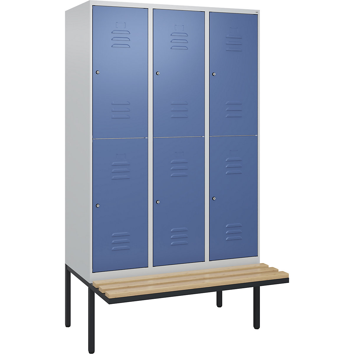 Classic PLUS bench seat double deck clothes locker – C+P (Product illustration 5)-4