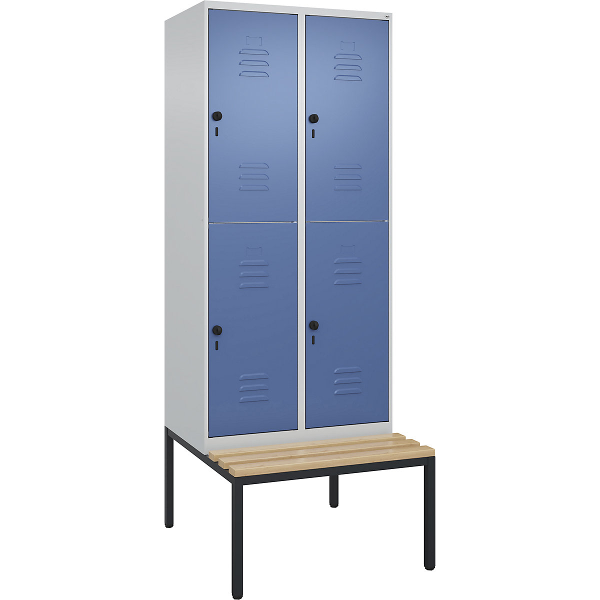Classic PLUS bench seat double deck clothes locker – C+P (Product illustration 5)-4
