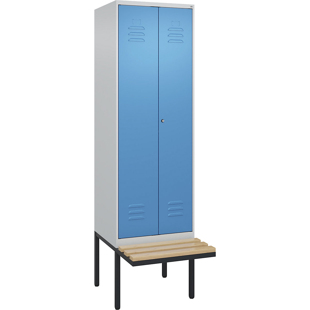 Classic PLUS clean and dirty bench seat clothes locker – C+P (Product illustration 5)-4