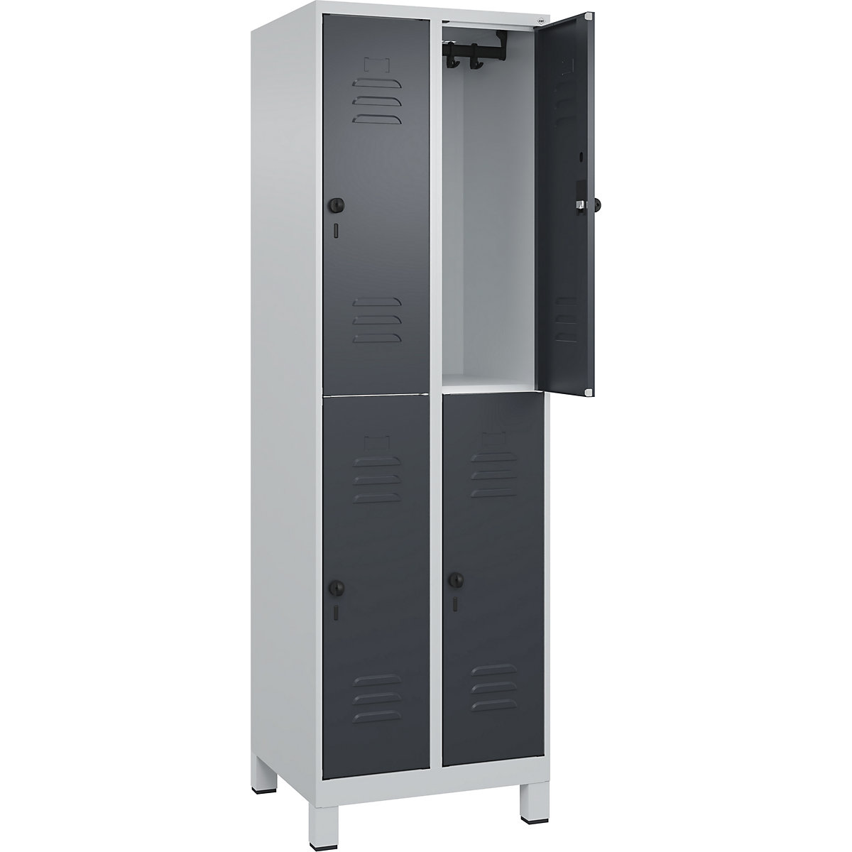 Classic PLUS double deck clothes locker – C+P (Product illustration 4)-3