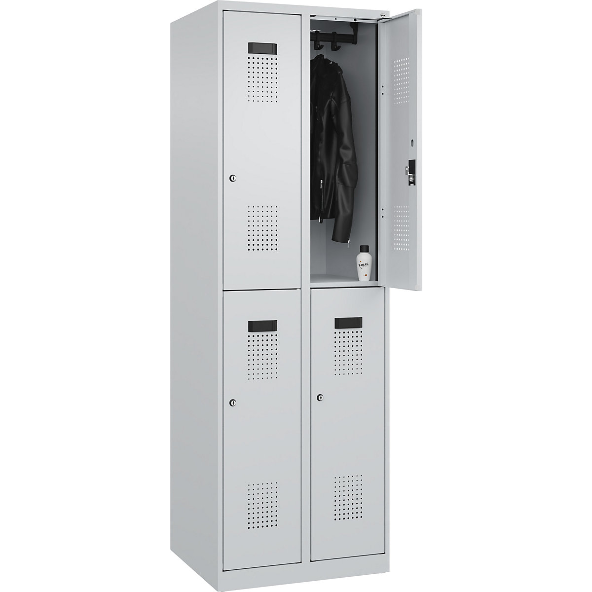 Evolo PLUS double deck clothes locker – C+P (Product illustration 3)-2