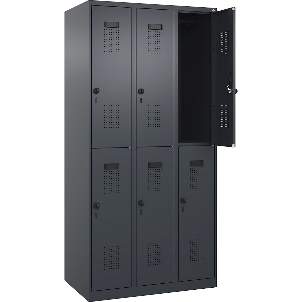Evolo PLUS double deck clothes locker - C+P