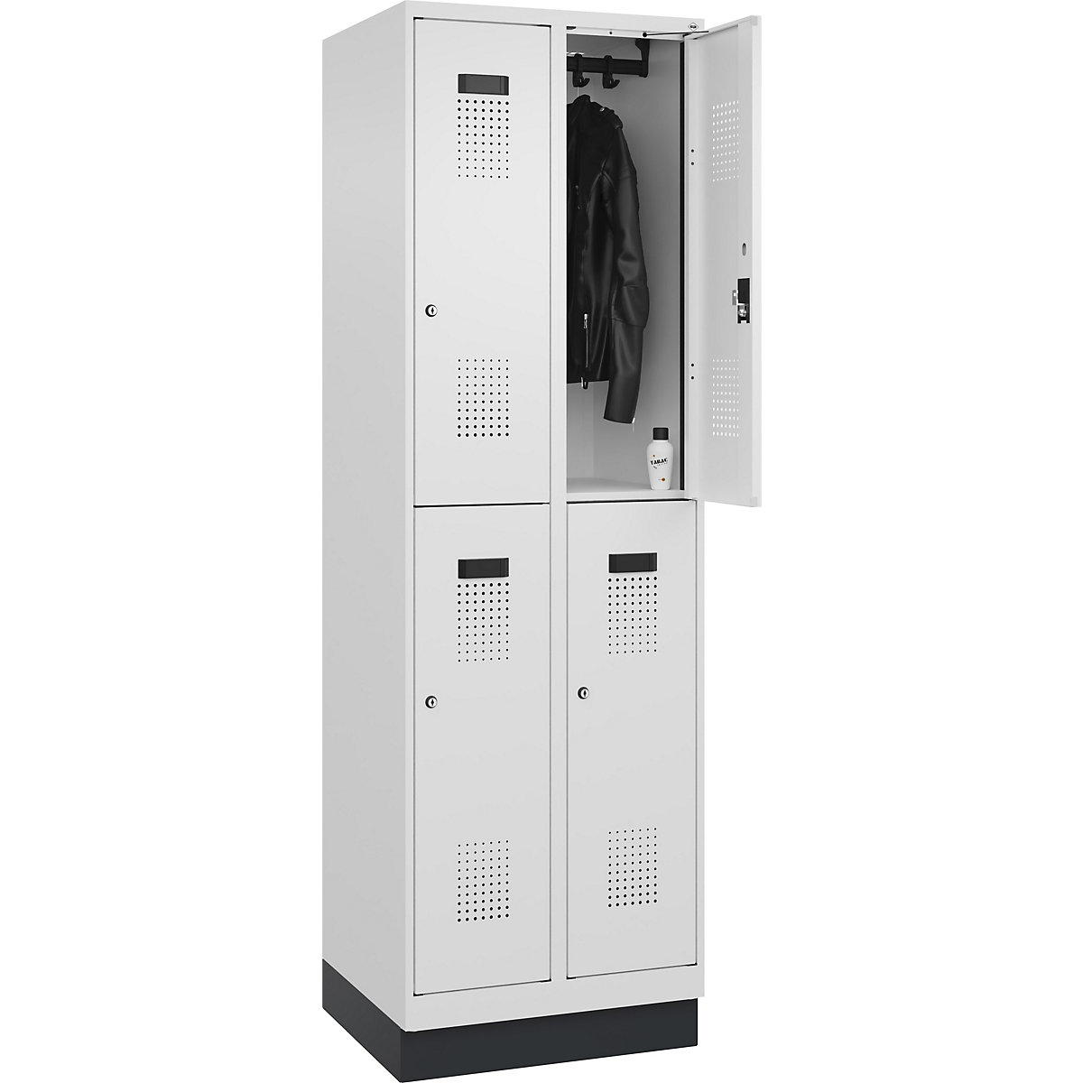 Evolo PLUS double deck clothes locker – C+P (Product illustration 2)-1