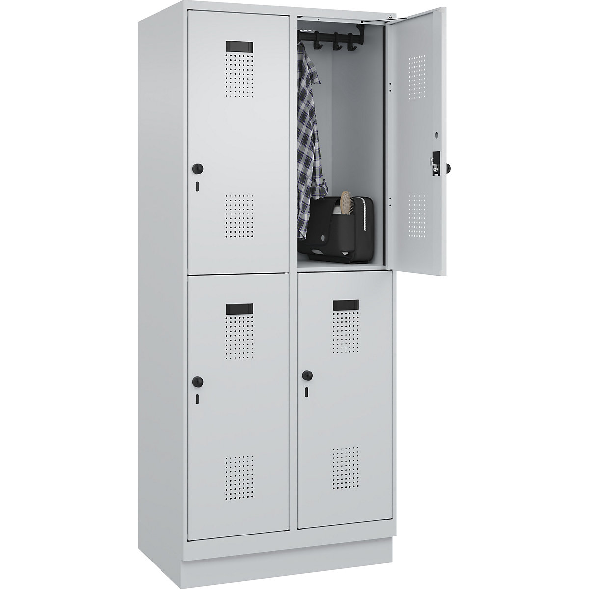 Evolo PLUS double deck clothes locker – C+P (Product illustration 3)-2
