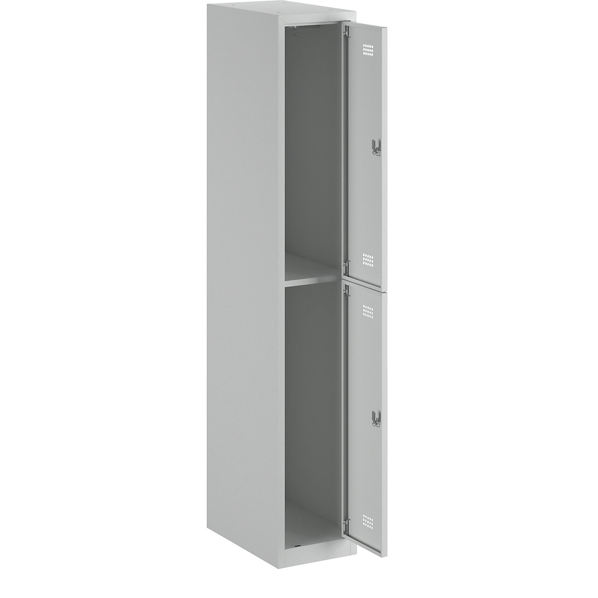 Hamburg double deck clothes locker - Wolf