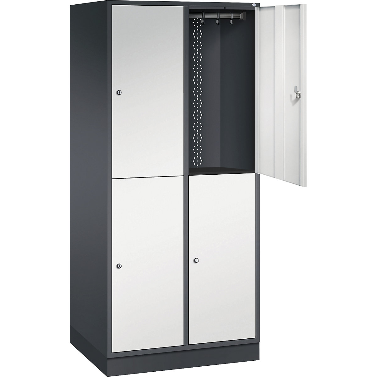 Intro double deck clothes lockers – C+P (Product illustration 2)-1