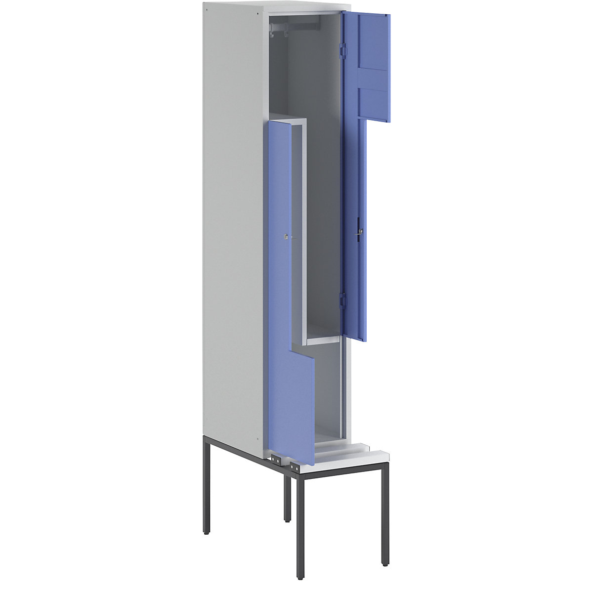 München Z locker with bench seat – Wolf