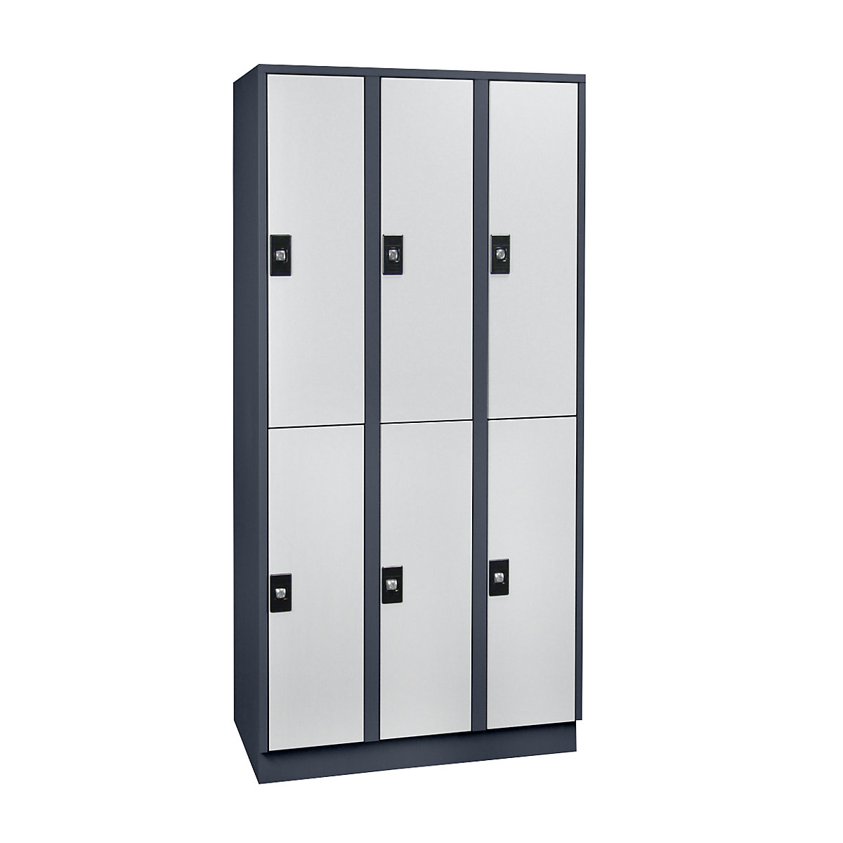 Stuttgart double deck clothes locker - Wolf