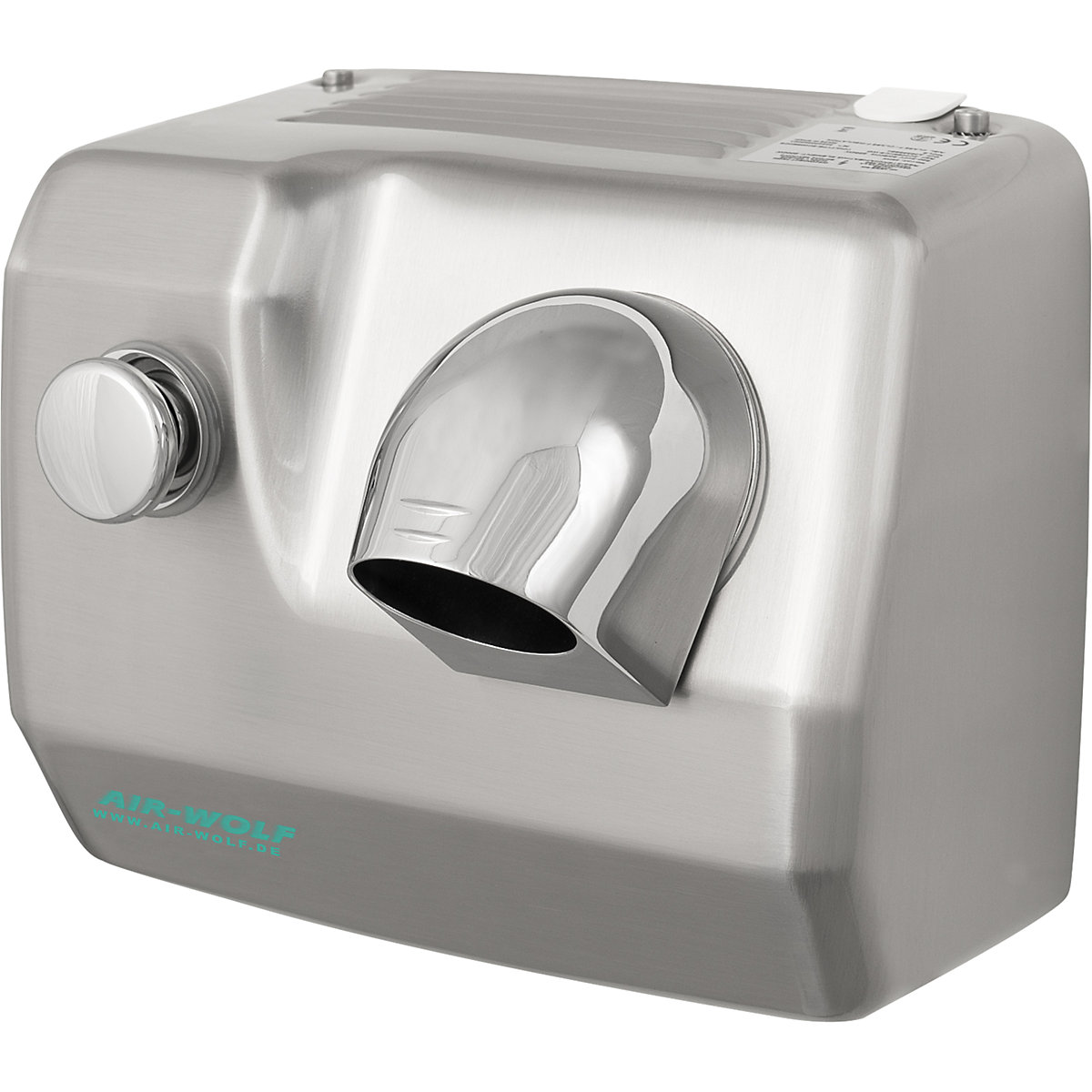 Wall-mounted hair dryer