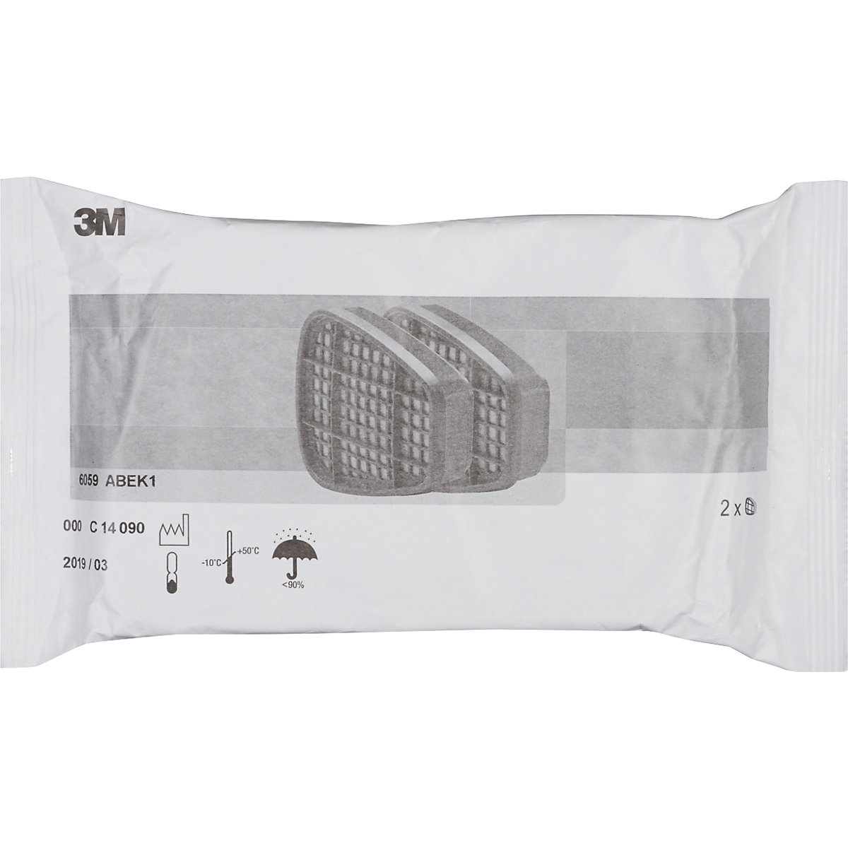 Gas and combined filter 6059 – 3M (Product illustration 3)-2