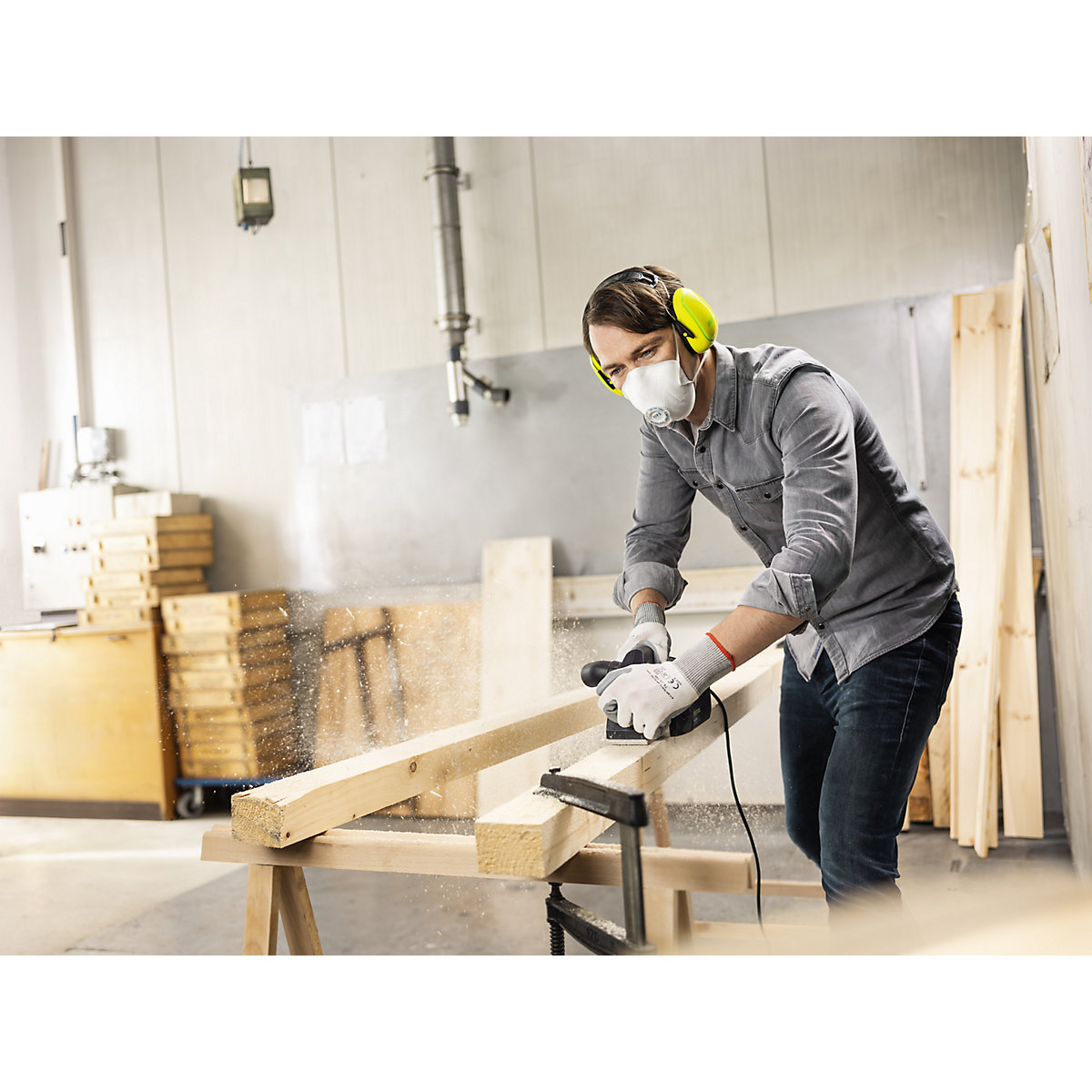 Respiratory protection mask FFP3 NR D with exhalation valve – MOLDEX (Product illustration 3)-2