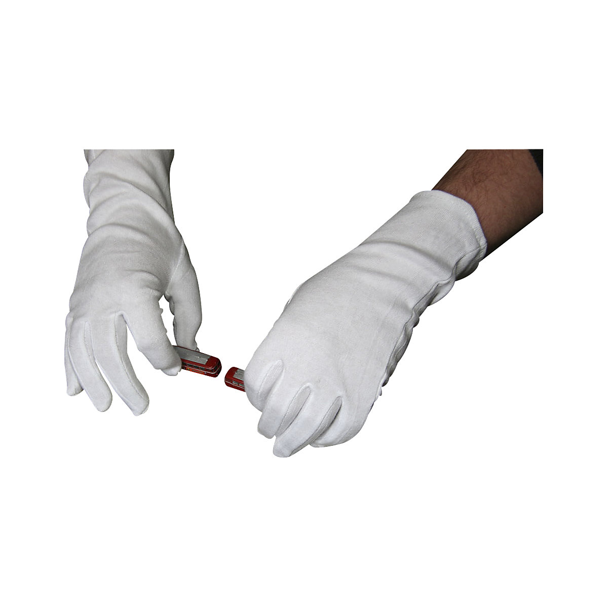 Cotton gloves TRIKOT – Leipold+Döhle (Product illustration 2)-1