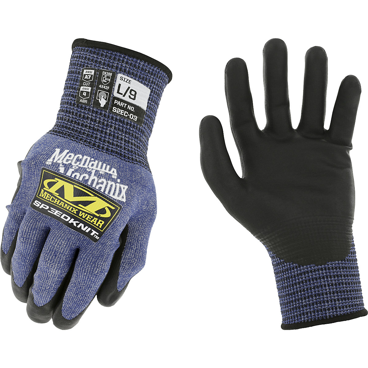 SpeedKnit S2EC03 work gloves – Mechanix Wear (Product illustration 2)-1