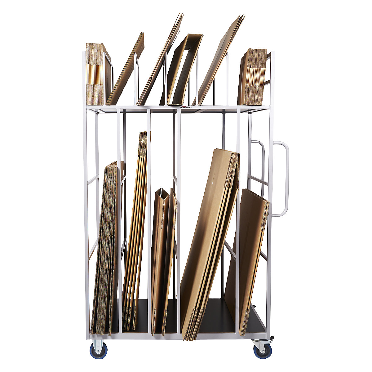 Cardboard box trolley – MATADOR (Product illustration 5)-4