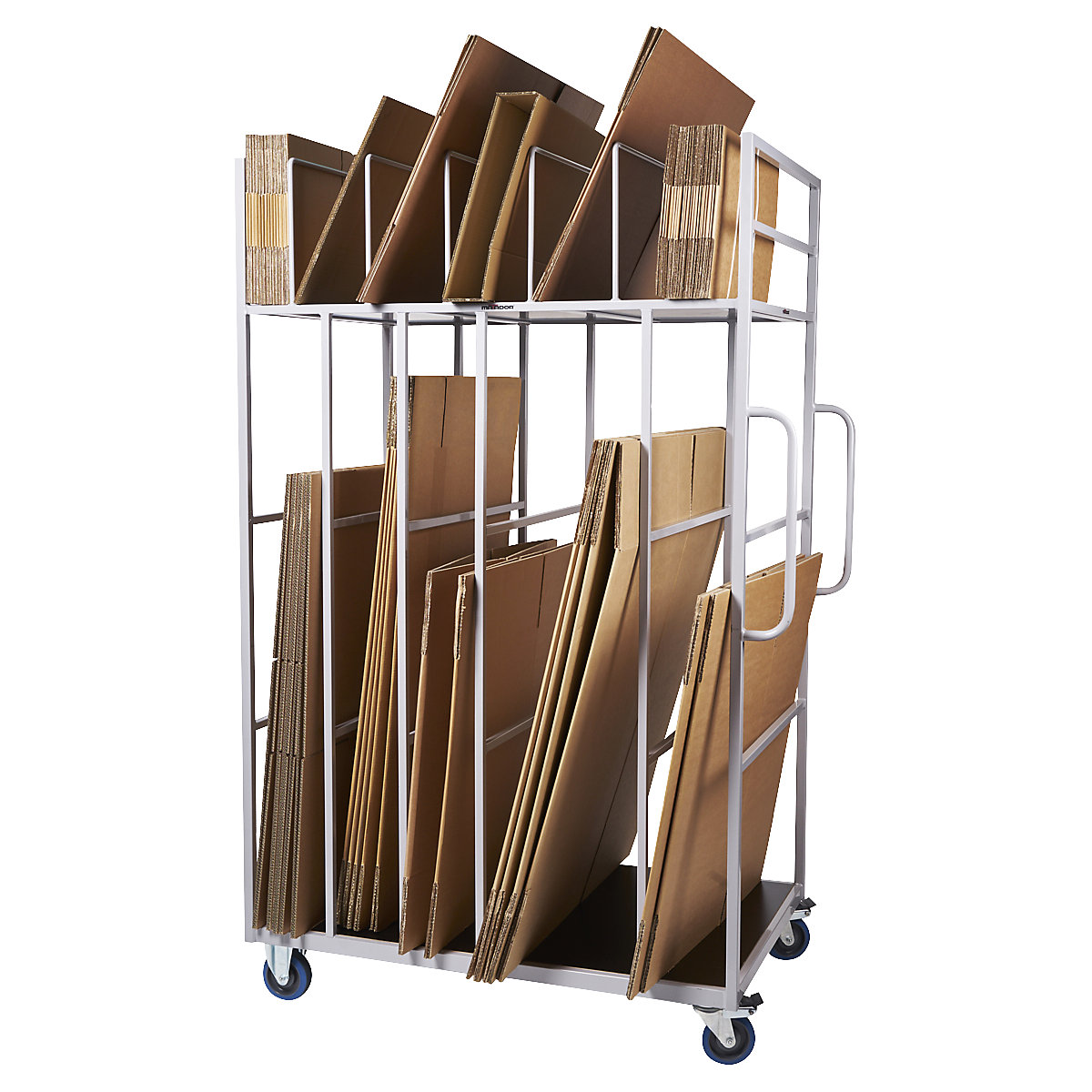 Cardboard box trolley – MATADOR (Product illustration 8)-7