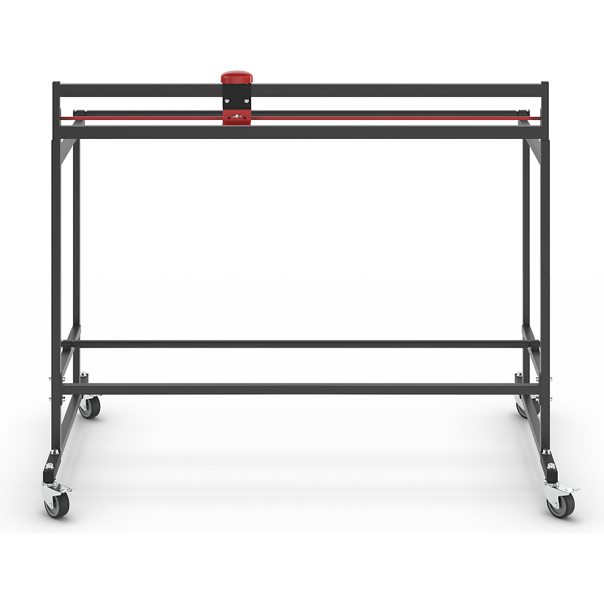 Dispenser stand with castors and cutter – ratioform (Product illustration 3)-2