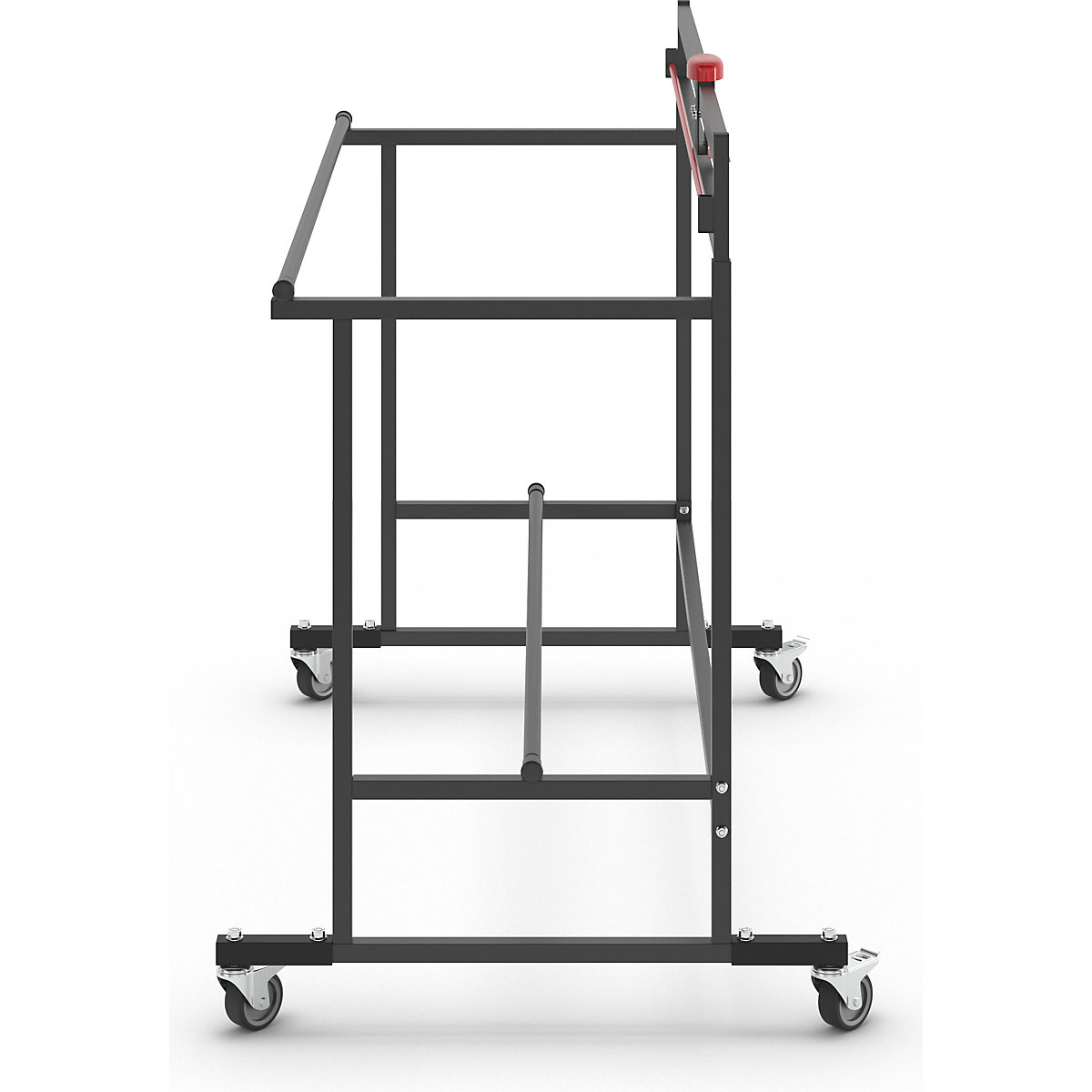 Dispenser stand with castors and cutter – ratioform (Product illustration 4)-3