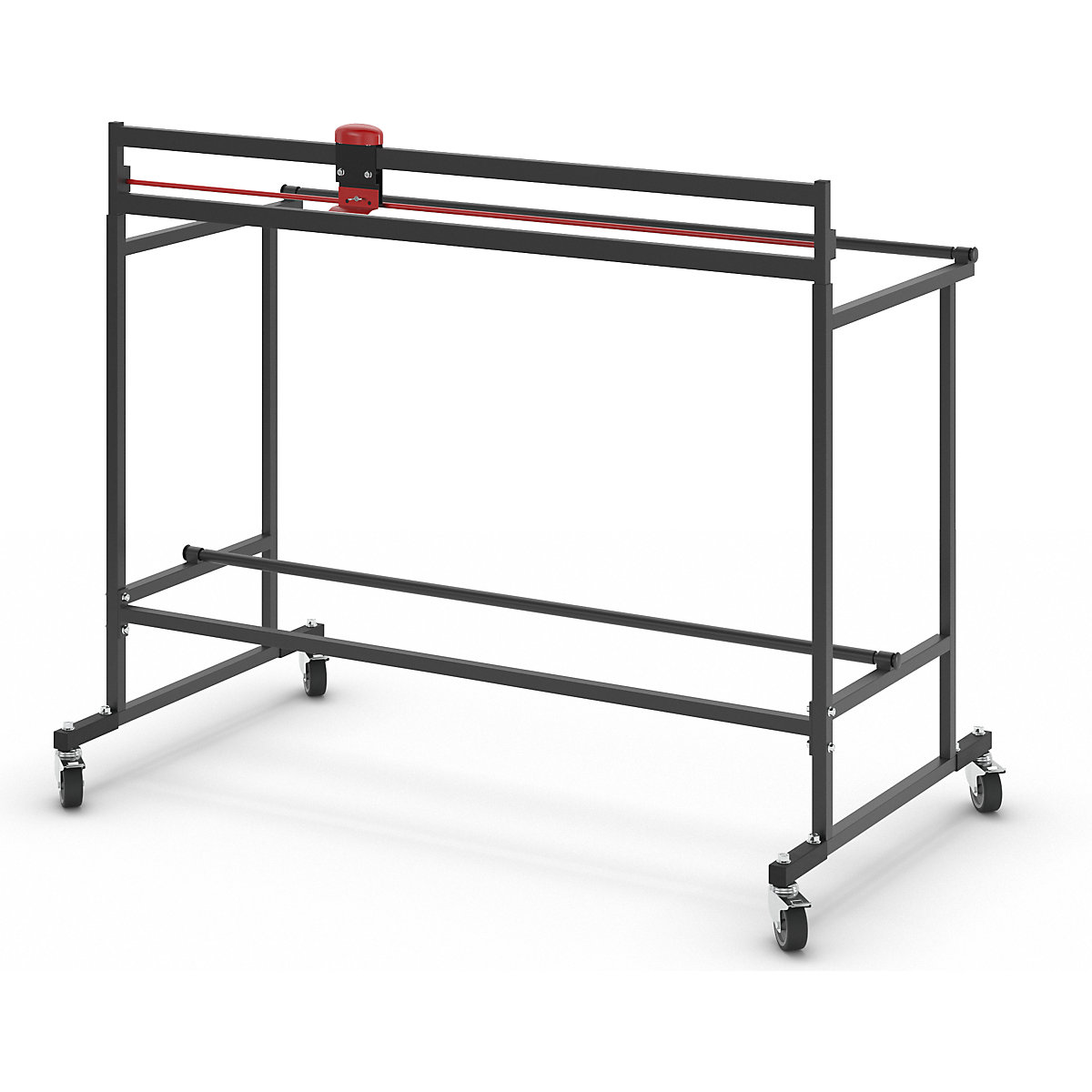 Dispenser stand with castors and cutter – ratioform (Product illustration 6)-5
