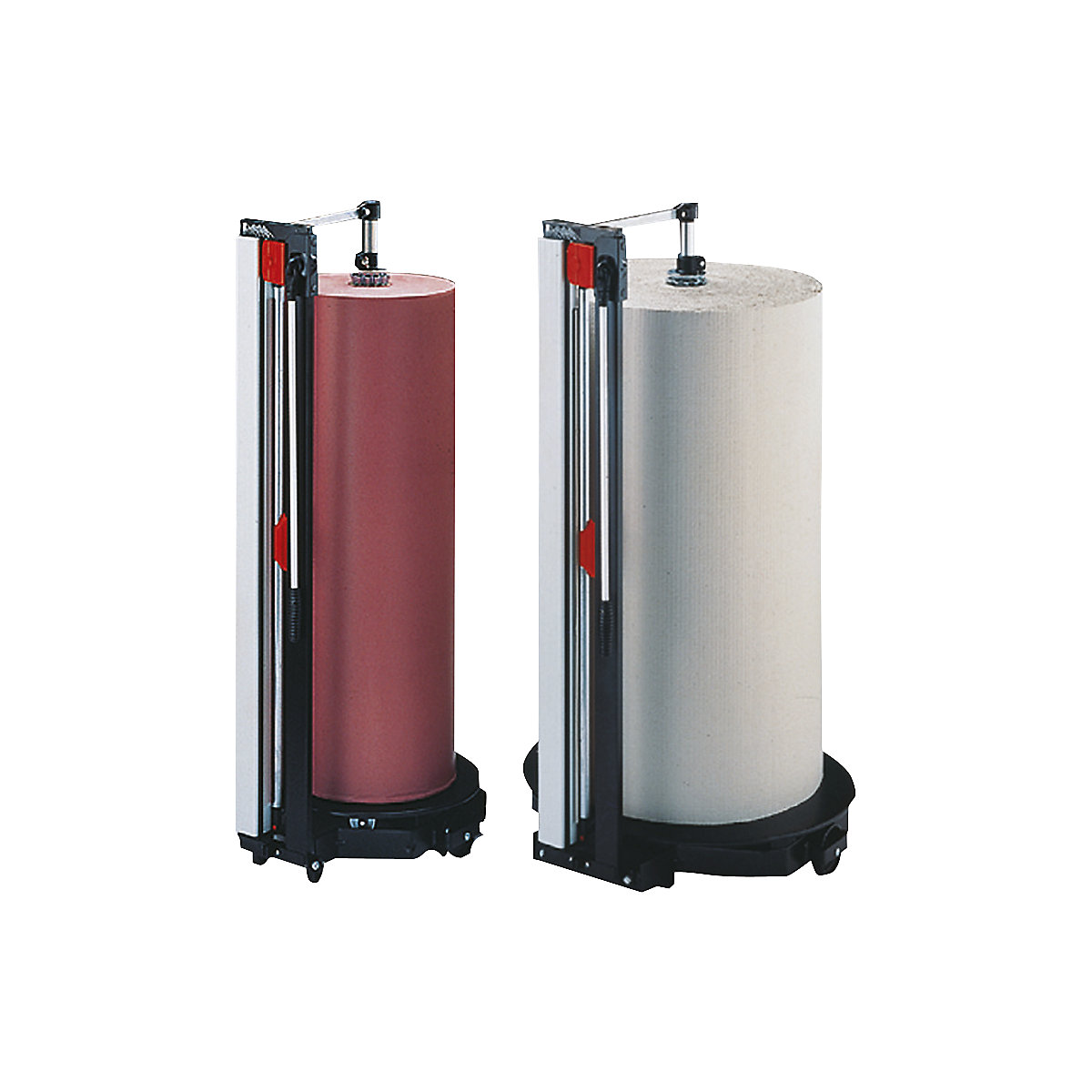 Dispenser stand with cutter